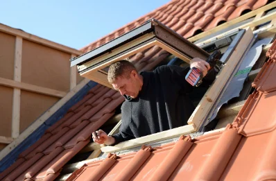Pose de fenêtres de toit Velux à Nessa